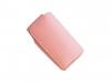 Croco bőr mobiltok fekvő - rózsaszín