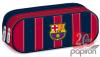 Tolltartó dupla cipzáras nagy FC Barcelona focis ARS UNA 16